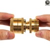 Bzcovac Heavy Duty Brass Hose Quick Disconnect Set for Dramm,