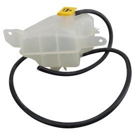 TRQ Radiator Coolant Reservoir Expansion Tank Overflow Bottle Compatible with 2002-2007 Jeep Liberty CH3014131