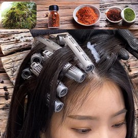 Diment Hair Treatment Hair Serum Self Root Perm Rod Set 1 Large / 디망 헤어트리트먼트 헤어세럼 셀프 뿌리펌 롯드 세트 1개 라지