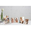 Silver 4x 6'' Floating Frame Set of 2, For Photo