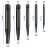 S&R Screw extractor set, 5 pieces, made in Germany, left-hand