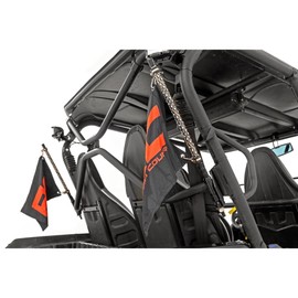 Rough Country Dual LED Whip Mounting Brackets for Kawasaki Teryx 4WD (2014-2024)