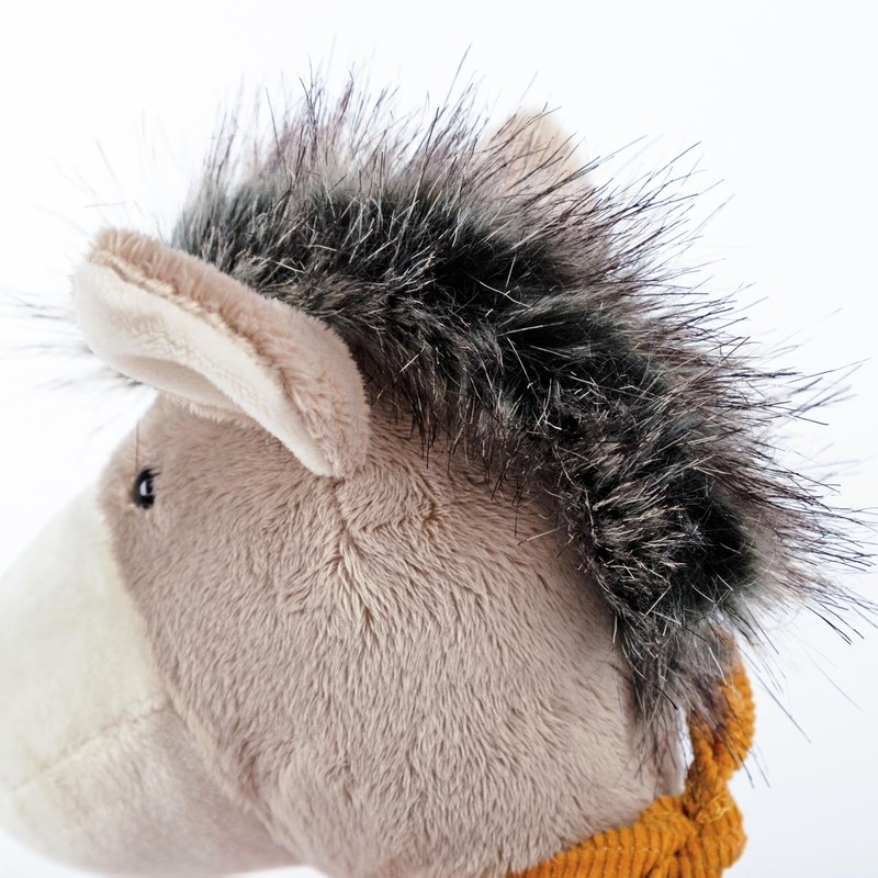 sigikid 43238 Patchwork Soft Toy, Multi-Colour/Donkey