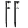 Mancra Solar Pathway Lights, 2 Pack