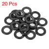 X AUTOHAUX 20pcs M14 Rubber Oil Drain Plug Gaskets Replacement
