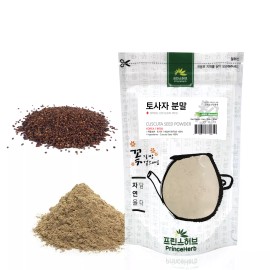 PrinceHerb Medicinal Korean Herbal Powder, 100% Natural Cuscuta Seed Powder 토사자분말 4oz