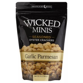 Wicked Mix Crackers Oystr Garlic Parmesan 6 oz (Pack Of 6)