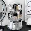 Xiird Organizador Acrílico Giratorio Para Maquillaje A 360° Color Transparente