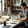 Caydo 57 Pieces All-in-One Screen Printing Kit with 3 Sizes