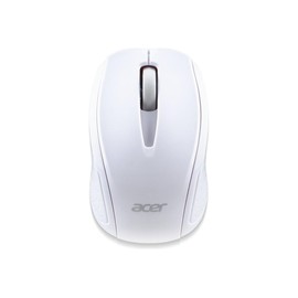 Acer Wireless Chrome Mouse G69 RF2.4G (1600 DPI, WWCB Certified, Smart Power Management, Slim Design, Fine Scroll Wheel) White