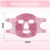 Xumann Reusable Cooling Ice Face Mask, Cold Hot Available