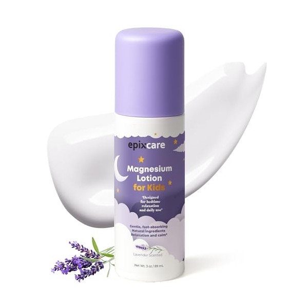 Magnesium Lotion for Kids - Bedtime Sleep & Relaxation Calming