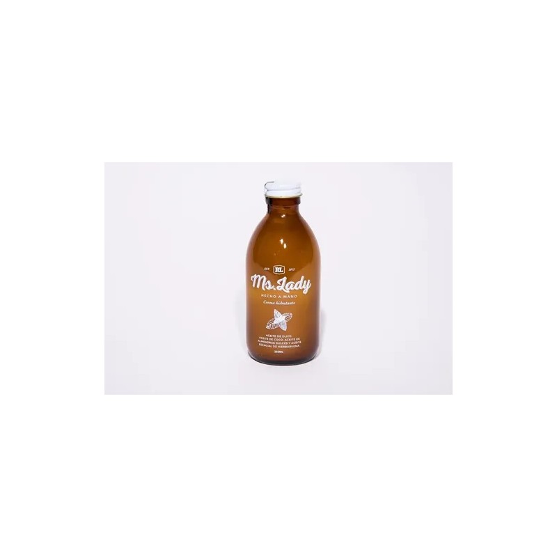 Kit 5 Crema Hidratante Natural Ms. Lady 250ml