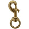 Flagpole Brass Snap Hooks - Swivel Hooks for Flag Pole