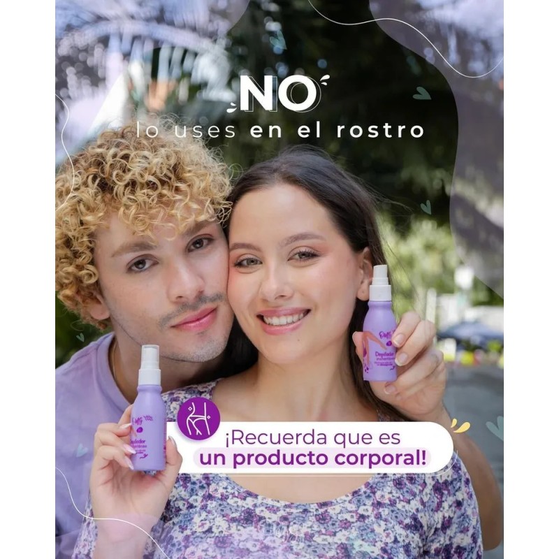Depilador Instantáneo Omg 60ml Dluchi Kaba