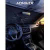 Aomiker 2024 Umbrella Shaped Car Sun Shade Front: Car Sunshade,