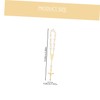 KOMBIUDA Cross Pendant Bracelet Rosary Beads Faux Pearl Baptism Present