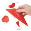 NEWISHTOOL 5-Pack Window Tint Tools Triangle Squeegee, 80A Hardness Multi-Edge