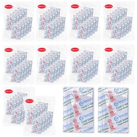 Wisesorb 500CC 100 Packs Oxygen Absorbers for Food Storage, Food Grade Oxygen Absorbers, O2 Absorbers Food Grade for Food Storage
