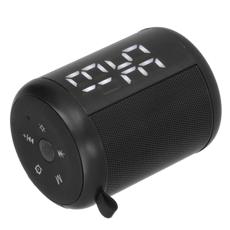 Bluetooth Speaker Alarm Clock Multifunctional Dual Alarm Clock LED Screen