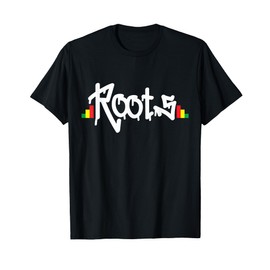 Reggae Roots Rasta Rastafari Grafitti Hip Hop Dub DnB Jungle T-Shirt