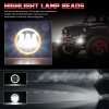 CHUSYYRAY For 2003-2009 Hummer H2 Pair Bumper LED Fog Lights