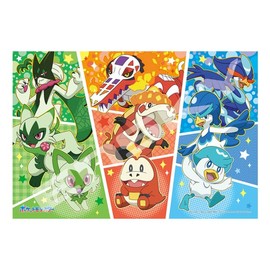 Pokémon Reliable Partner Jigsaw Puzzle 108 Large Piece (108-L792)