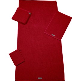 Ross Organic Cotton Hand Towels Selection Ruby, Hand Towel 50 x 100 cm