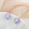 YL Women's Earrings 925 Sterling Silver Butterfly Earrings 12 Birthstone