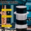 PEUTIER Parasol Hole Ring Plug and Cap Set, ABS Plastic