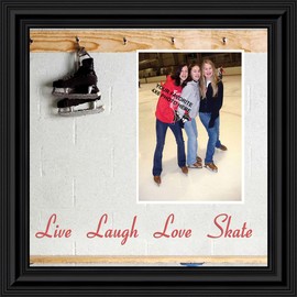 Crossroads Home Décor Figure Skating Picture Frame, 9720B