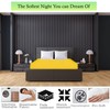 Apex Furnishings Bedding Double Fitted Sheet Ochre - Deep Pocket