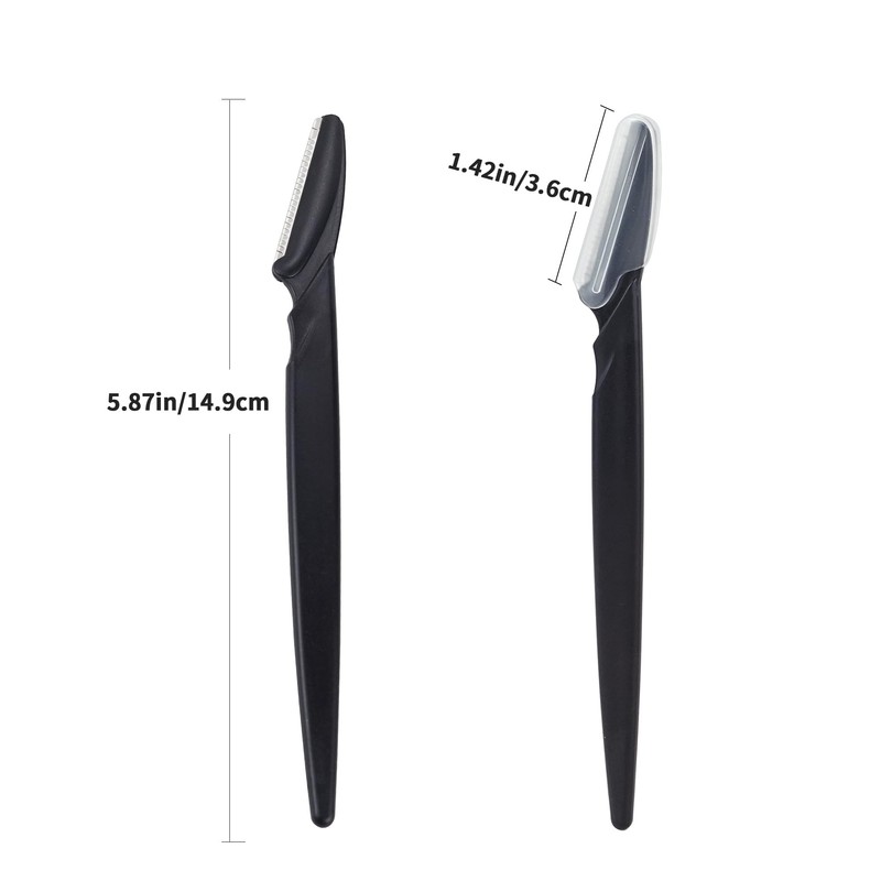 Dermaplaning Face Razor Set, Facial Hair Removal Tool, 6 Pieces