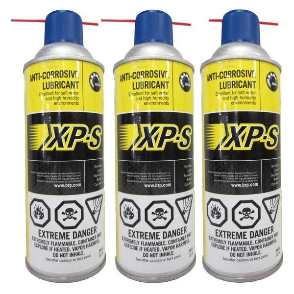 Ski-Doo, Can-Am, Sea-Doo XPS Multi-Purpose Lube 12 oz Spray Can Lubricant 3 Pack