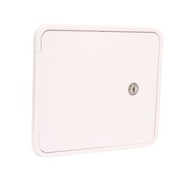 Power Cord Hatch for RV Trailer Motorhome with Waterproof Design, ABS Material, and Easy to Use