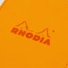 Rhodia cfa5pucvor PU Leather Cover, Orange (Stapled Notebook, A5, 0.2