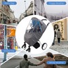 Rain Cover for Pushchair, Universal Rain Cover for Buggy, Travel,