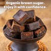 Brown Sugar Cubes, Deep Molasses Richness Raw Cane Demerara Sugar,