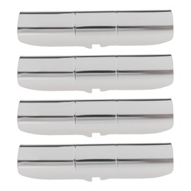 eMagTech 4-Piece Internal Curtain Rod Connector, Stainless Steel Roman Curtain Rod Connector, Compatible with Hallis Hudson 25-28 mm, 110 x 25 x 0.5 mm