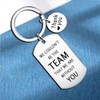 MADHAHEFU Coaches Gifts for Men Thank You Keyring Manager Gift