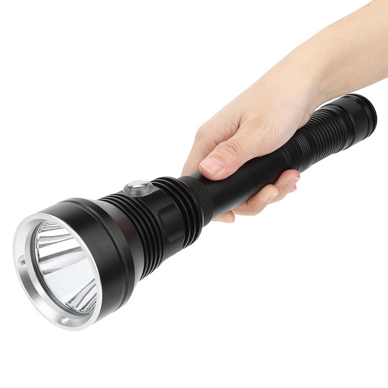 XHP70 6800LM Super Bright LED Flashlight IPX8 Underwater 80M Waterproof