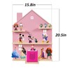 YUXSM Tonie Shelf House for Toniebox,Magnetic Wooden Floating Shelves Compatible