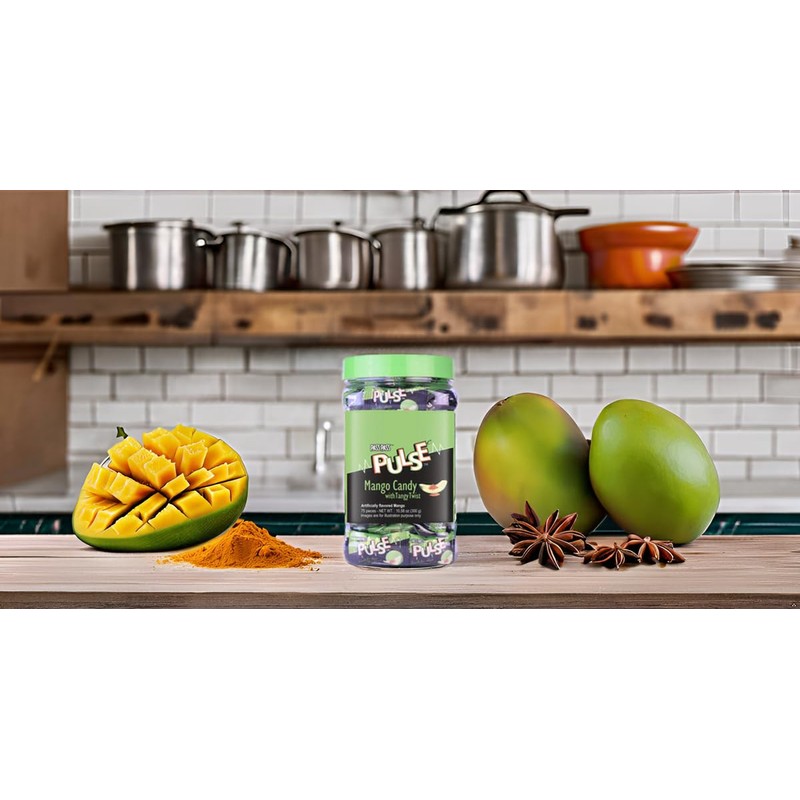 Pulse Pineapple Candy | Individually Wrapped Hard Candy Pack |