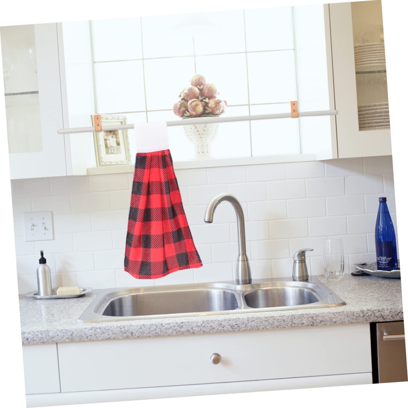 LABRIMP Hanging Hand Towel Water Absorbent Kitchen and Bathroom Hand
