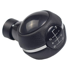 Kakulkomen Manual 6 Speed Car Gear Shift Knob Shifter Lever Handle for Mini Cooper F54 F55 F56 F57 F60 (White-6 Speed)