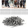 250Pcs High Quality Steel Horseshoe Nails E5 Accessory Horse Supply