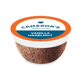 Cameron's Coffee Single Serve Pods, Flavored, Vanilla Hazelnut, 12 Count (Pack of 1)