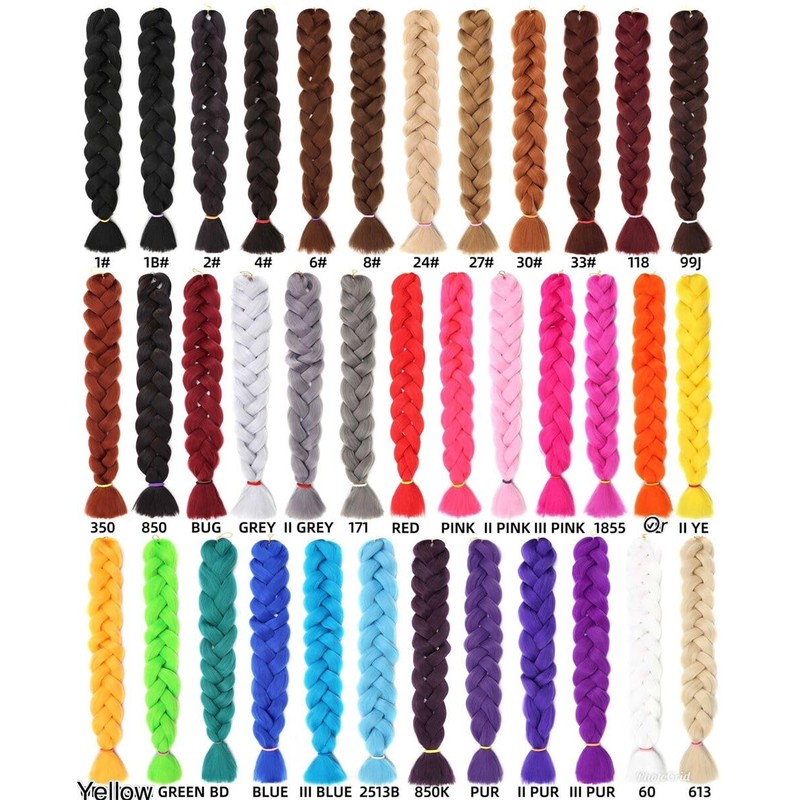 X-PRESSION Ultra Braiding Hair - Original Kanekalon, All Shade Available