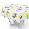 ANRO Oilcloth tablecloth, washable wax tablecloth, garden tablecloth, round, oval,