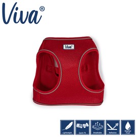 Ancol Viva Step-in Comfort Harness Red, X-Small- To Fit 30-36 cm